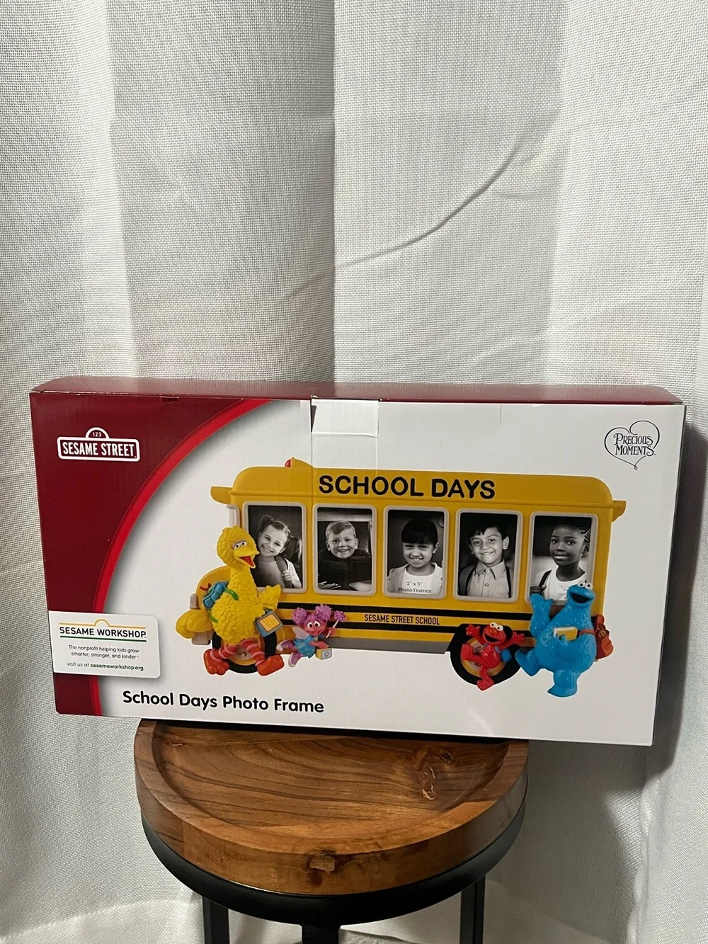 Sesame Street School Days School Bus Precious Moments Photo Frame